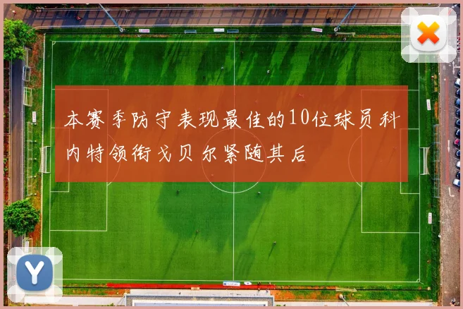 本赛季防守表现最佳的10位球员科内特领衔戈贝尔紧随其后